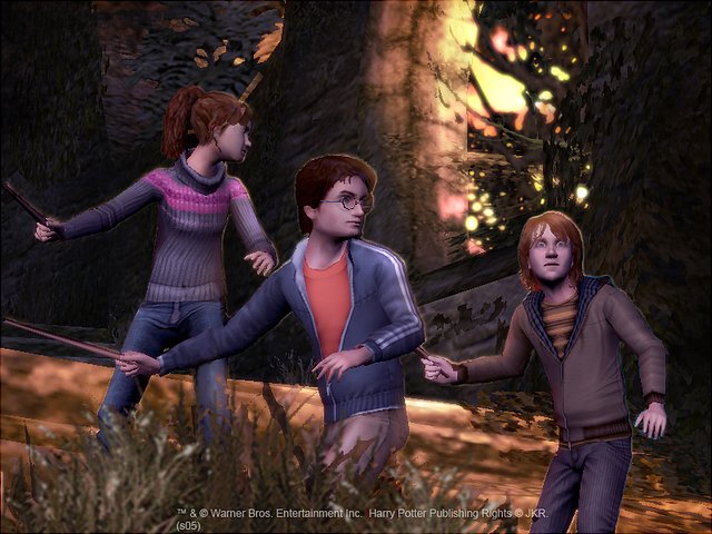 Harry Potter and the Goblet of Fire - PC Screen