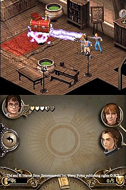 Harry Potter and the Goblet of Fire - DS/DSi Screen