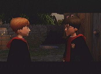 Harry Potter and the Chamber of Secrets - PS2 Screen