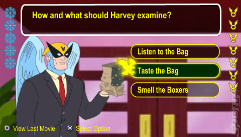 Harvey Birdman: Attorney at Law - PS2 Screen