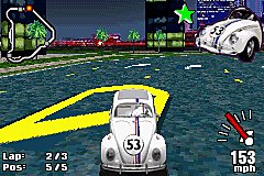 Herbie: Fully Loaded - GBA Screen