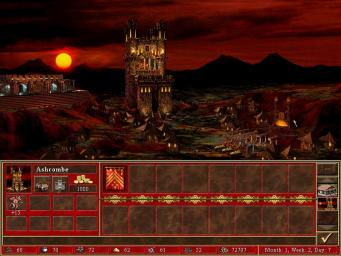 Heroes Of Might and Magic 3: Shadow Of Death - PC Screen