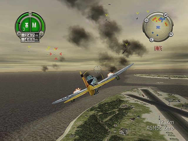 Heroes of the Pacific - PS2 Screen