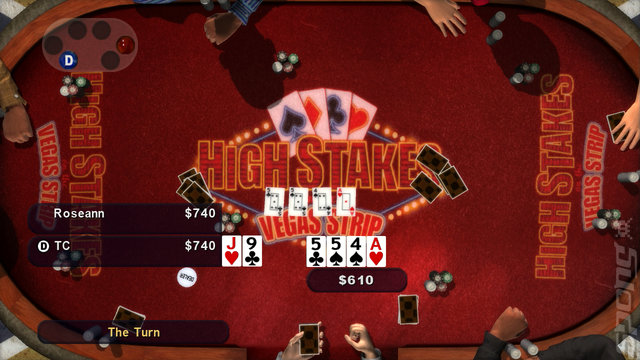 High Stakes on the Vegas Strip: Poker Edition - PS3 Screen