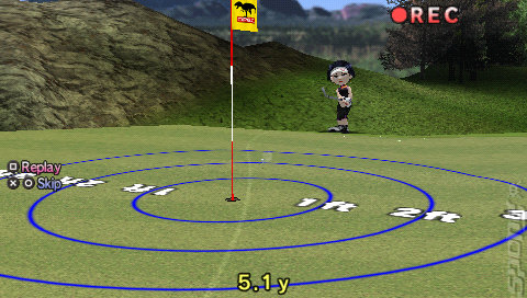 Everybody's Golf 2 - PSP Screen
