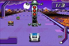 Hot Wheels World Race - GBA Screen