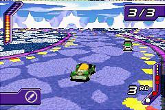 Hot Wheels World Race - GBA Screen