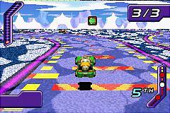 Hot Wheels World Race - GBA Screen