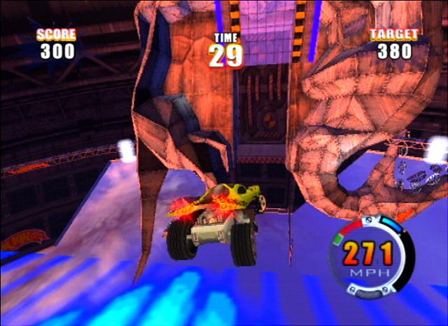 Hot Wheels: Stunt Track Challenge - PS2 Screen