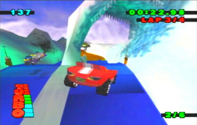 Hot Wheels Turbo Racing - N64 Screen