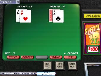 Hoyle Casino - Power Mac Screen