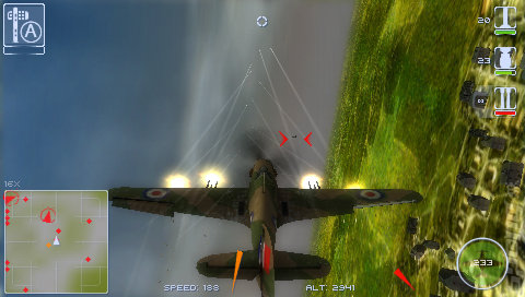 IL-2 Sturmovik: Birds of Prey - PSP Screen