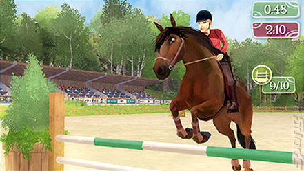 Imagine Champion Rider 2009 - PSP Screen