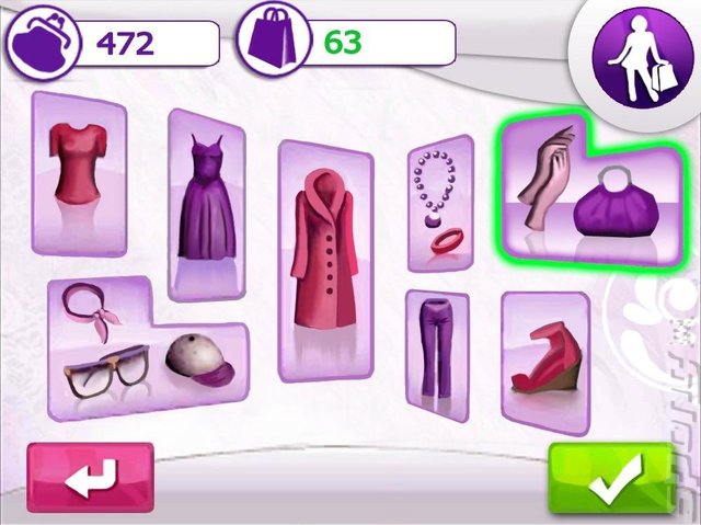 Imagine Fashion Designer - 3DS/2DS Screen