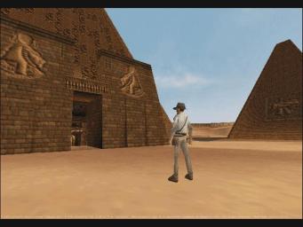 Indiana Jones and the Infernal Machine - N64 Screen