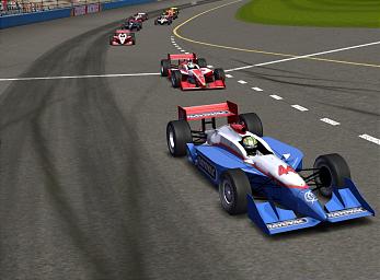 IndyCar Series - PS2 Screen