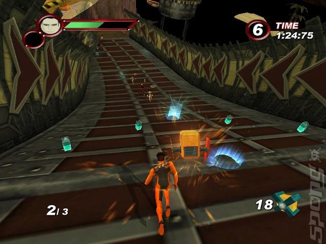 Iridium Runners - PS2 Screen