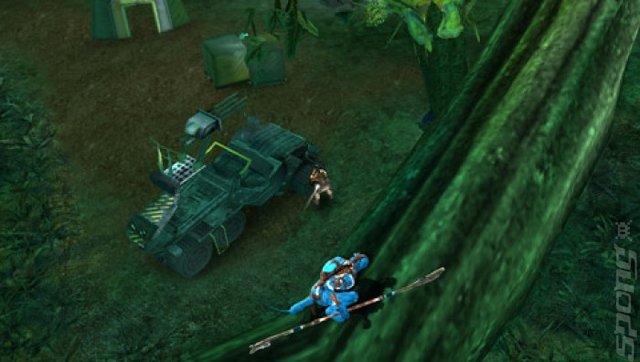 James Cameron's Avatar: The Game - PSP Screen