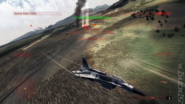 Jane's Advanced Strike Fighters - Xbox 360 Screen