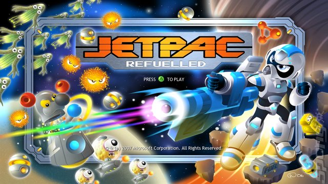 Jetpac Refuelled - Xbox 360 Screen