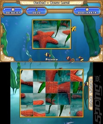 Jewel Link Double Pack: Safari Quest and Atlantic Quest  - 3DS/2DS Screen
