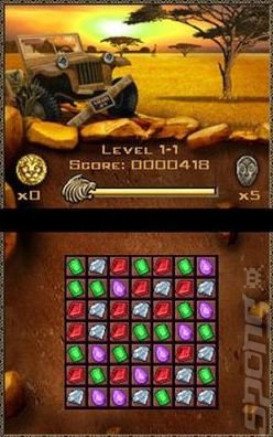 Jewel Quest Expeditions - DS/DSi Screen