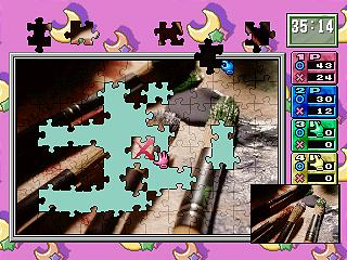 Jigsaw Madness - PlayStation Screen