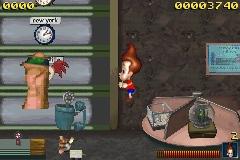 Jimmy Neutron: Boy Genius - GBA Screen