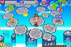 Jimmy Neutron vs Jimmy Negatron - GBA Screen