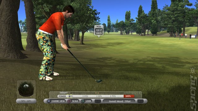 John Daly's ProStroke Golf - PC Screen