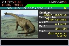 Jurassic Park III: Park Builder - GBA Screen