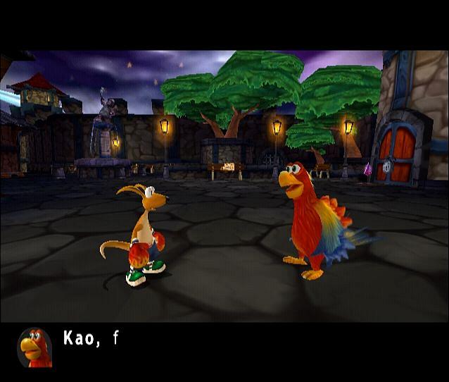 Kao the Kangaroo Round 2 - PS2 Screen