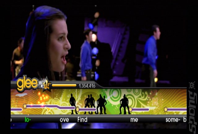 Karaoke Revolution: Glee - Wii Screen