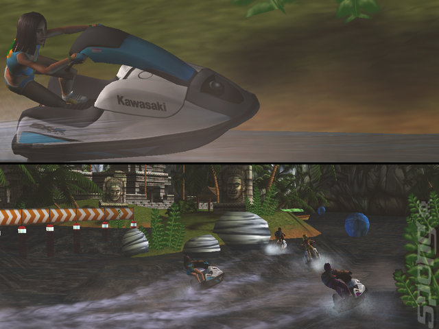 Kawasaki Jet Ski - Wii Screen