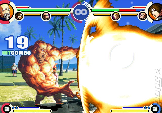King of Fighters XI - PS2 Screen