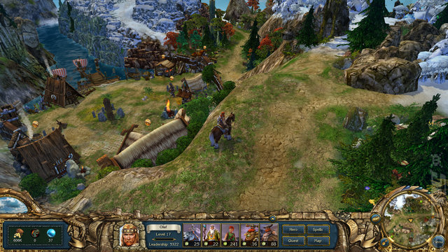 King�s Bounty: Warriors of the North - PC Screen