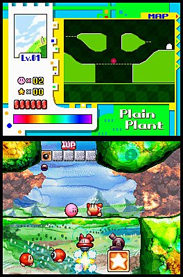 Kirby Power Paintbrush - DS/DSi Screen