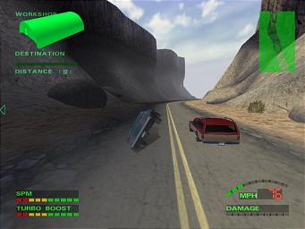 Knight Rider - PS2 Screen