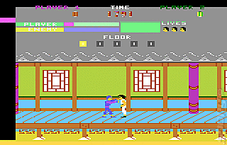 Kung-Fu Master - Atari 7800 Screen