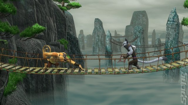 Kung Fu Panda: Showdown of Legendary Legends - Wii U Screen