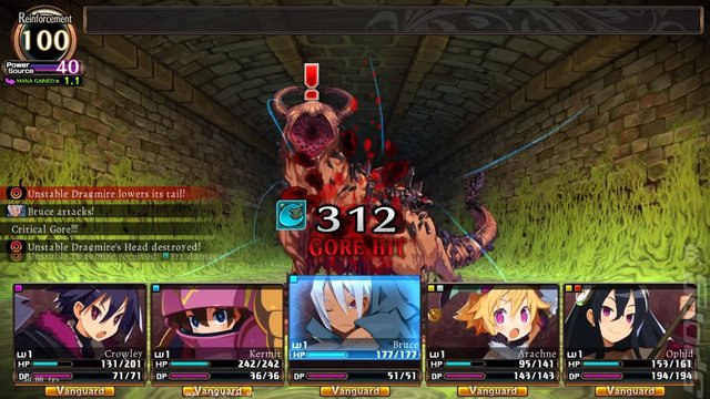 Labyrinth of Refrain: Coven of Dusk - Switch Screen