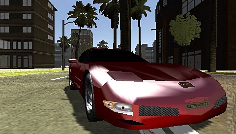 L.A. Rush - PSP Screen