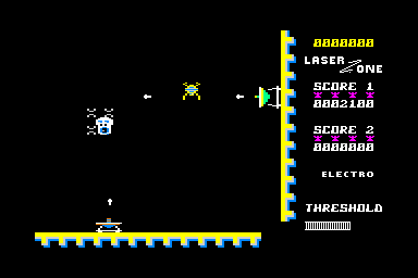 Lazer Zone - C64 Screen