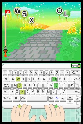 Learn With Pok�mon: Typing Adventure - DS/DSi Screen