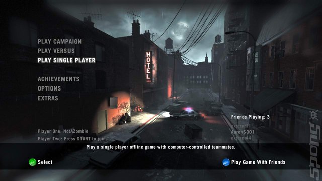 Left 4 Dead - Xbox 360 Screen