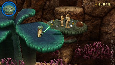 LEGO Star Wars III: The Clone Wars - PSP Screen