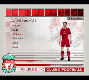 Liverpool Club Football - Xbox Screen