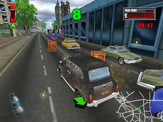 London Taxi Rushour - PS2 Screen
