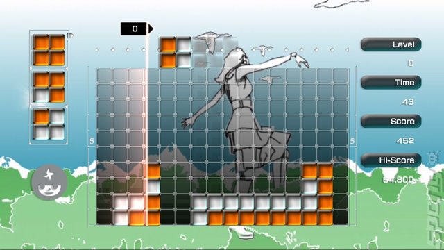 Lumines Live! - Xbox 360 Screen