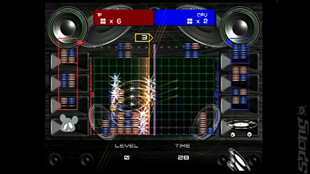 Lumines Plus - PS2 Screen
